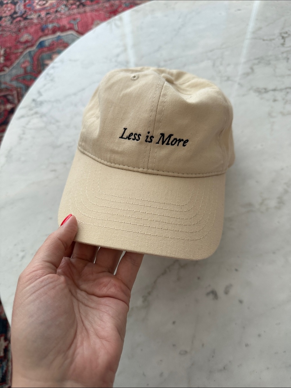 MERIT “less is more” cap